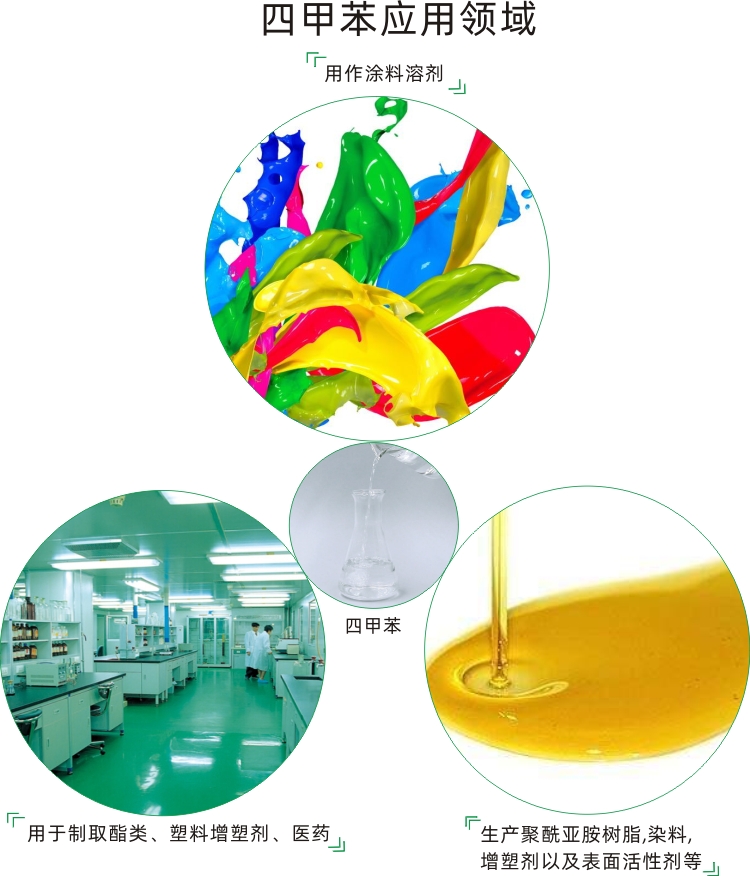 四甲苯作用图